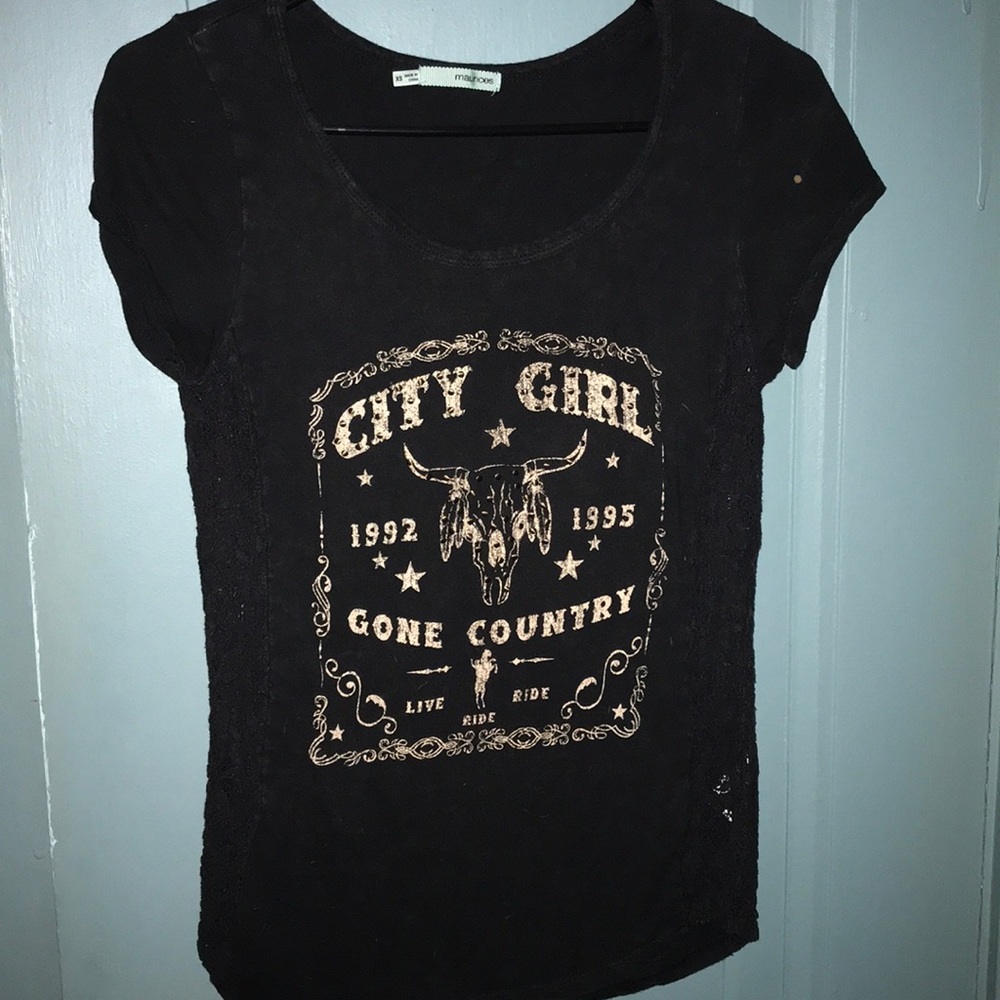 Graphic T with a twist